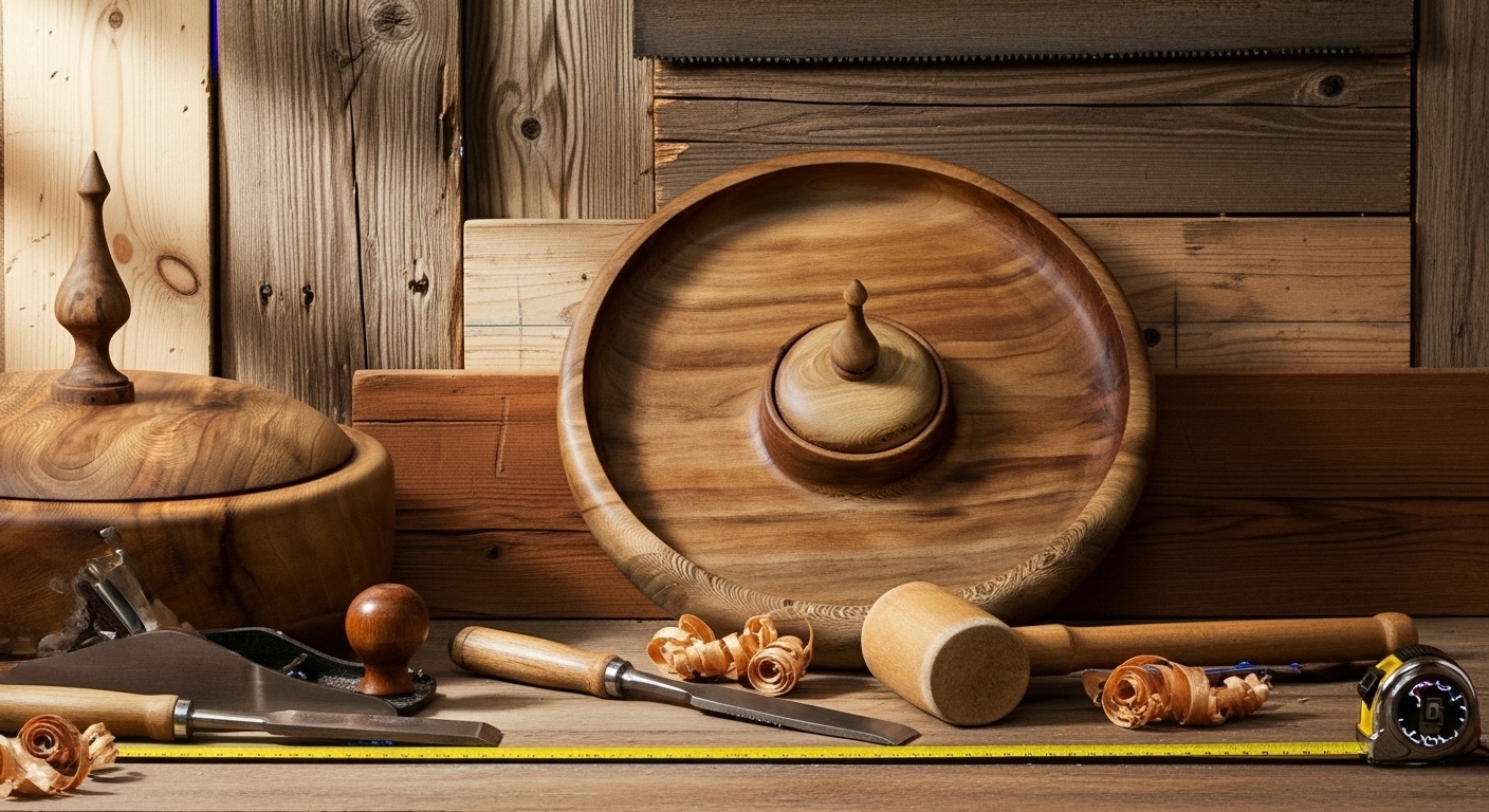 خرید محصولات خراطی چوبی